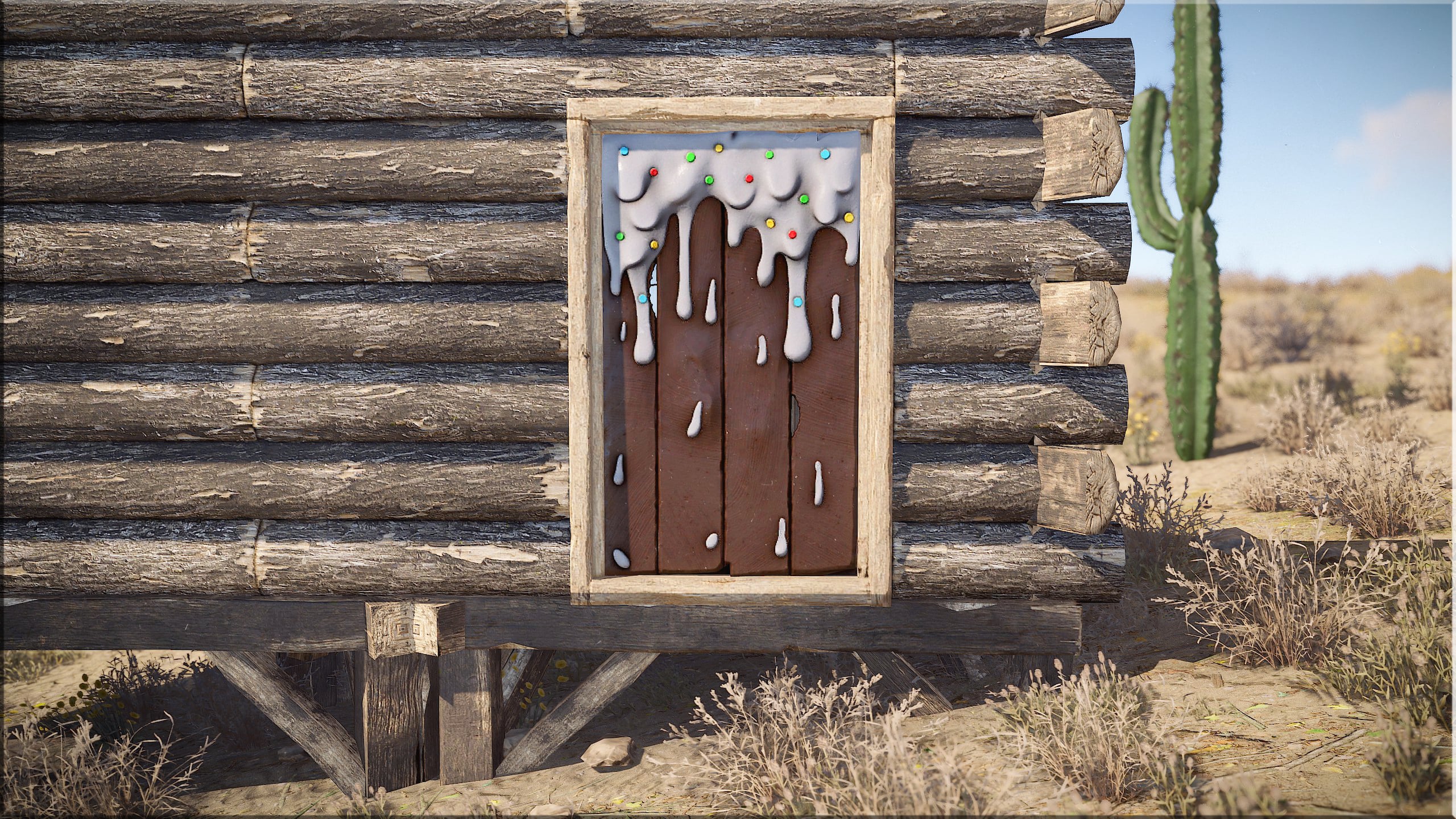Sweet Wooden Door