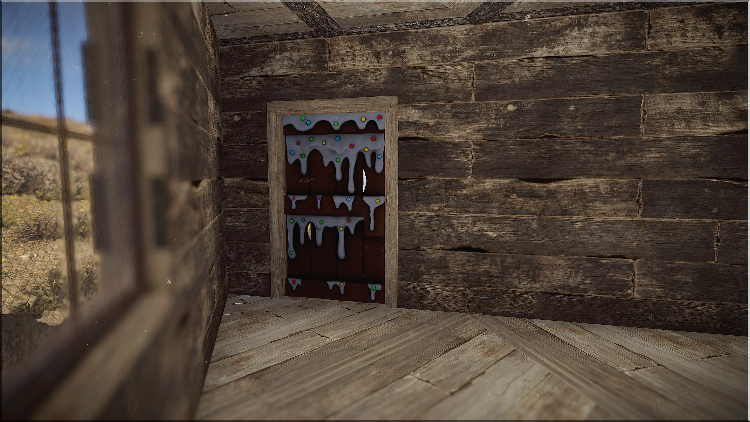 Sweet Wooden Door