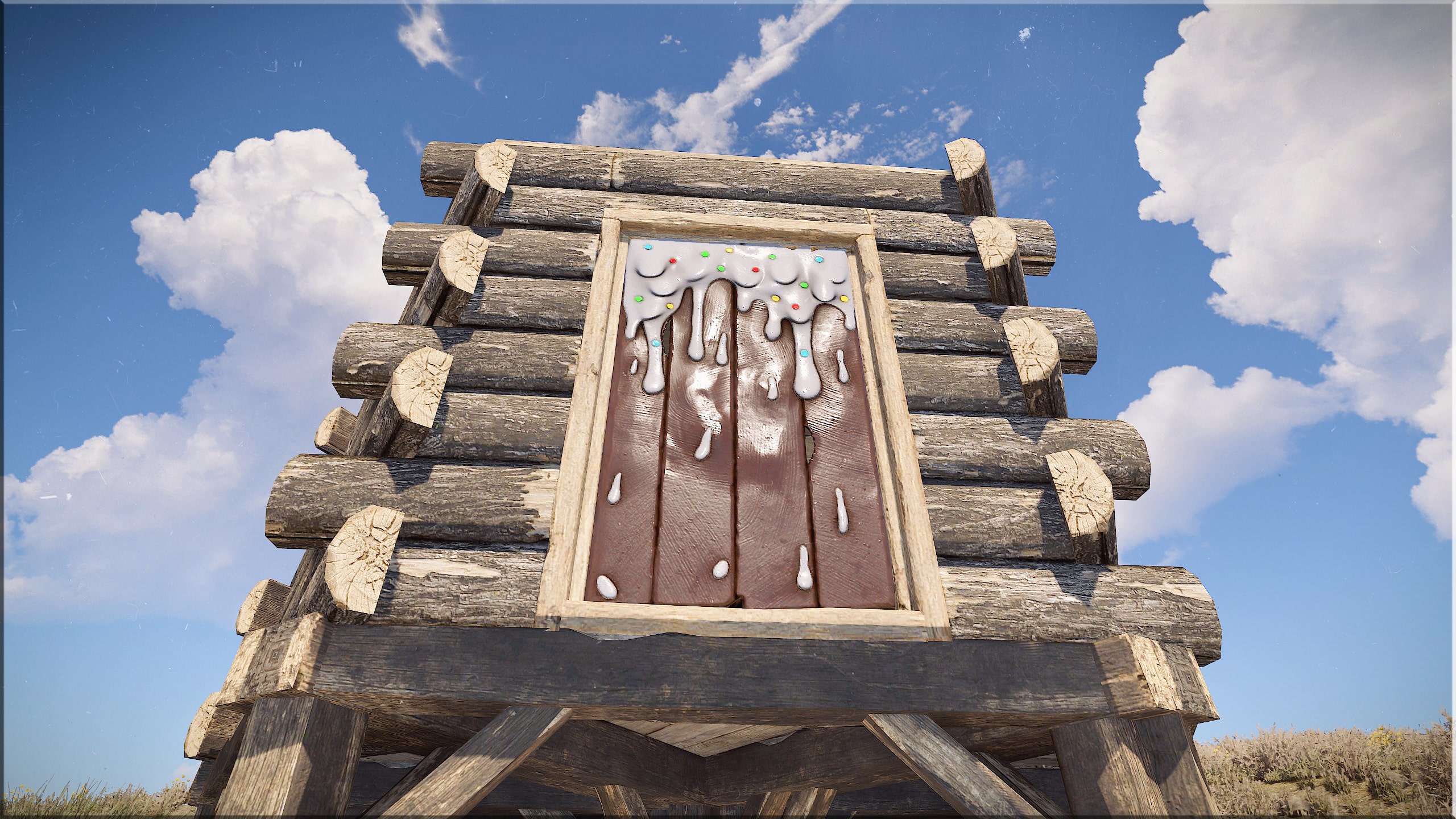 Sweet Wooden Door