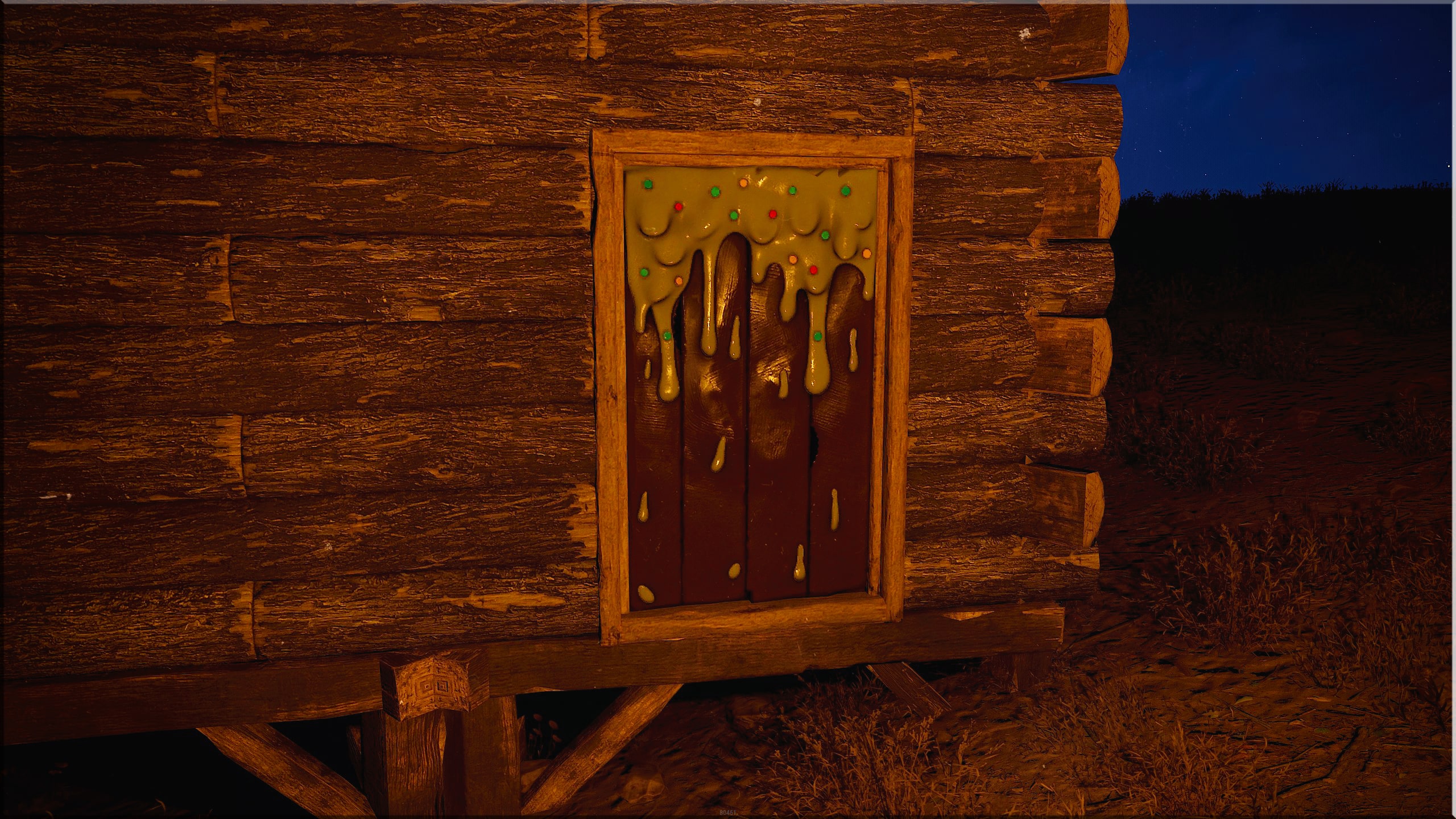 Sweet Wooden Door