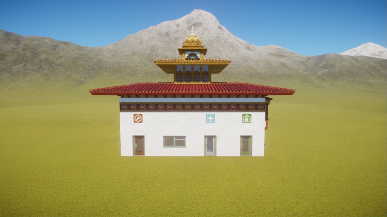 Bhutan - Staff Building B