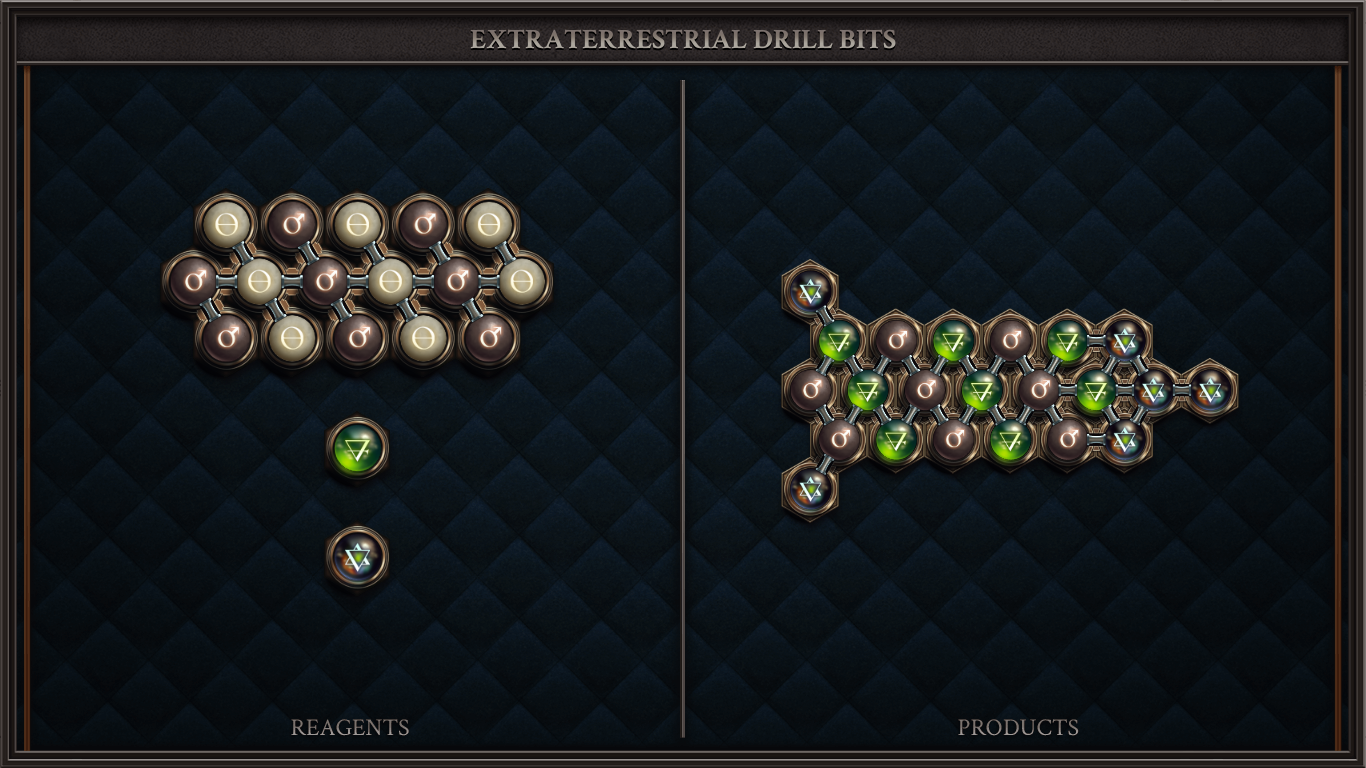 EXTRATERRESTRIAL DRILL BITS