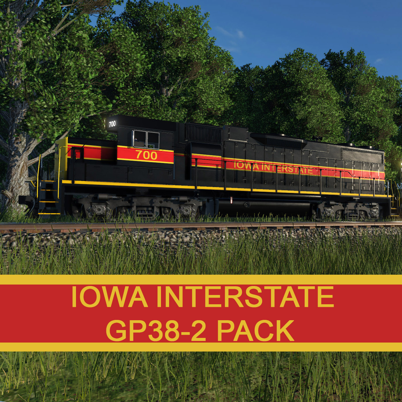 Iowa Interstate EMD GP38-2