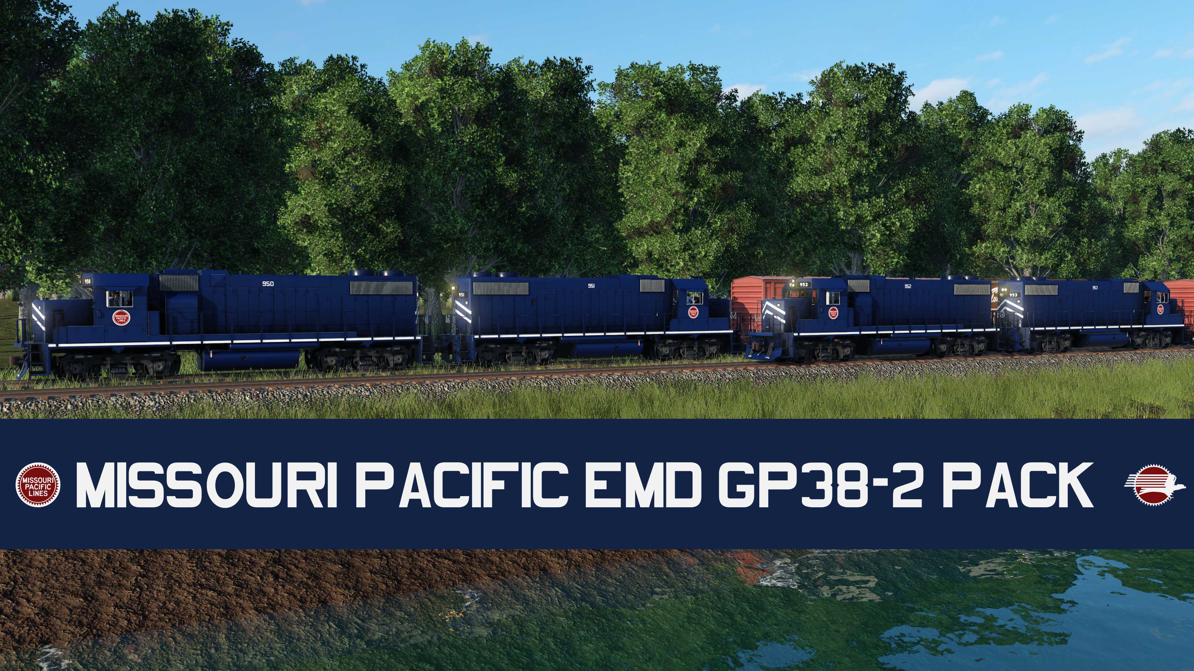 Missouri Pacific EMD GP38-2