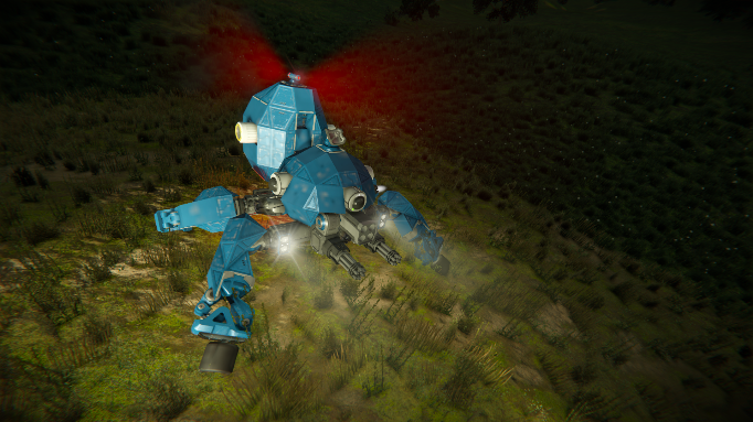 tachikoma MK2 blue