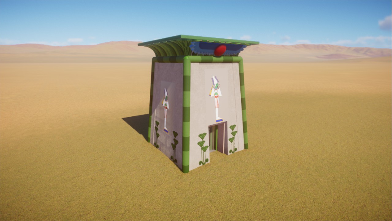 Old Egypt - Zookeeper Hut, small