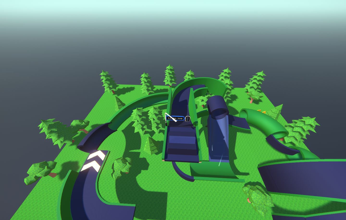 Green And Blue