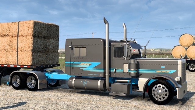 Johnston Trucking skin for the Pizzster and Damo 389