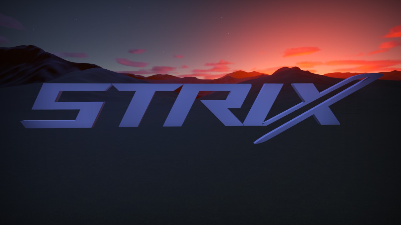 STRIX LOGO SIGN - h0x