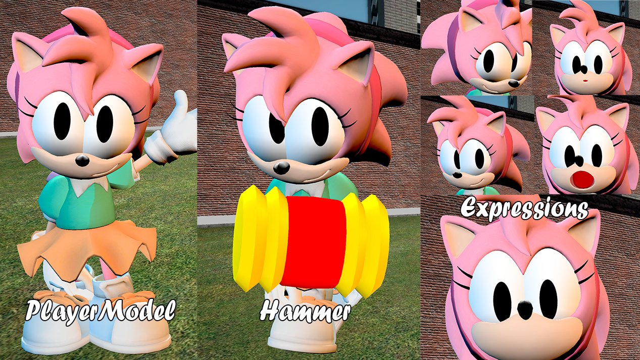 classic amy rose toy Sonic 2.5 inch Classic Amy Articulated Action Figure
