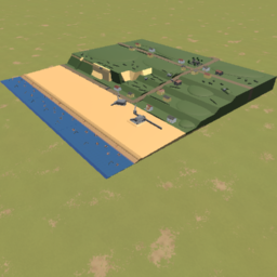 Omaha Beach - Dog Green Sector by Uncle T