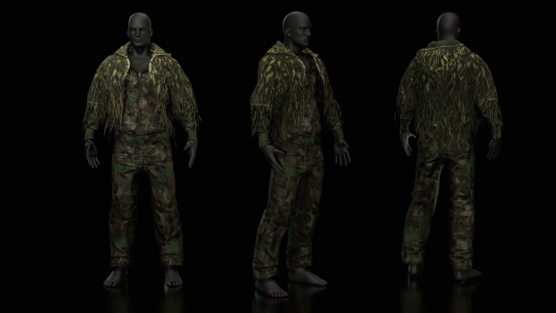Ghillie Suit Jacket