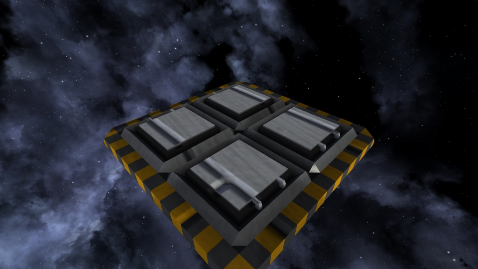 Vertical Launch Missile System 4 units / 四单元垂发导弹系统 1.5x1.5