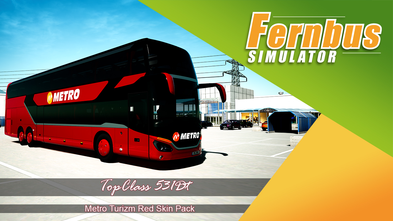 Metro Turizm TopClass_531DT Red Skin Pack