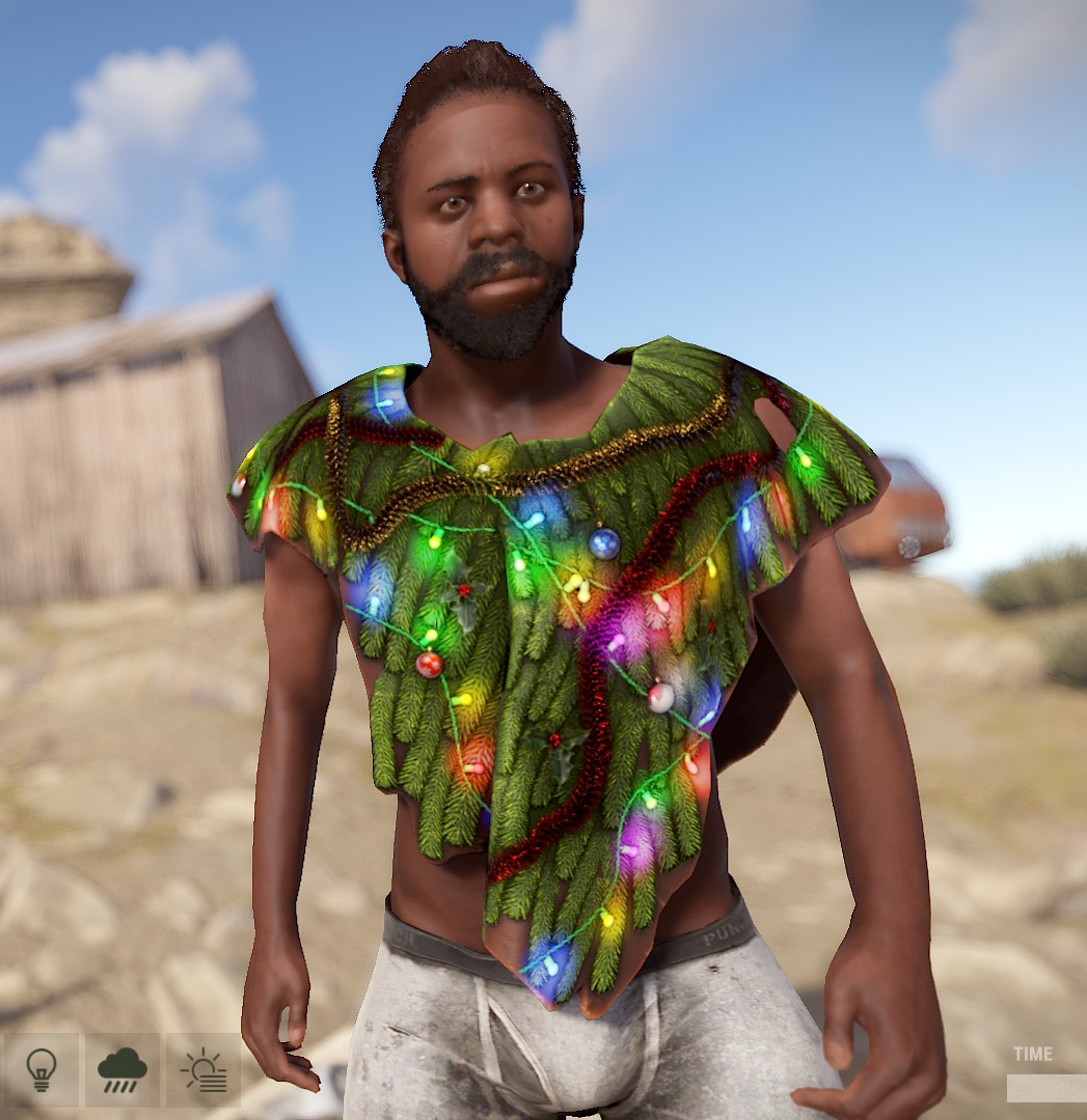 Christmas Tree Poncho