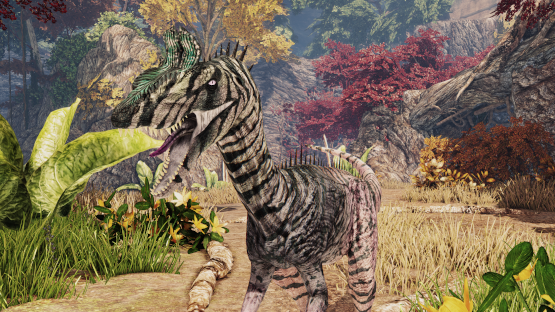 Pastel Cryolophosaurus
