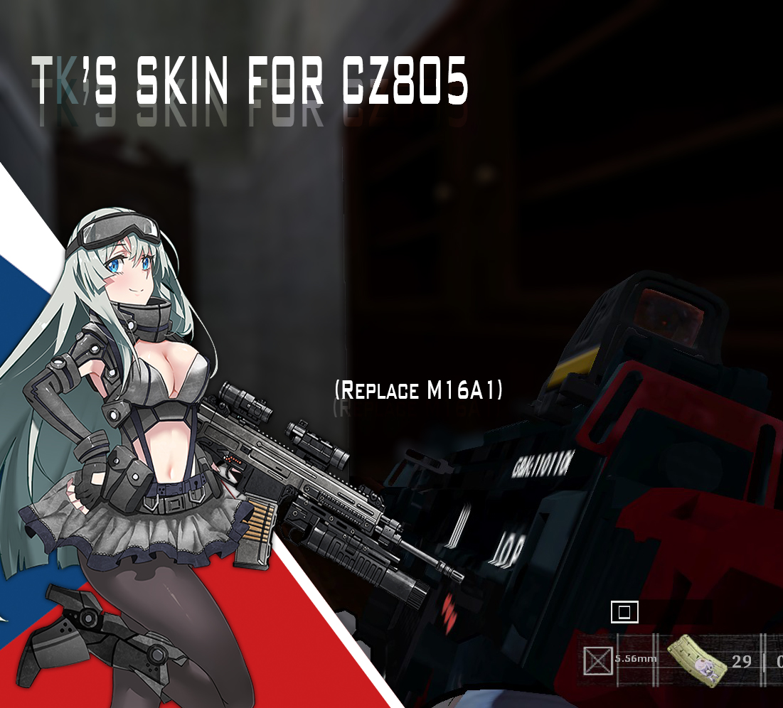 CZ805 FOR M16SCOPE-[Tk's skin added]