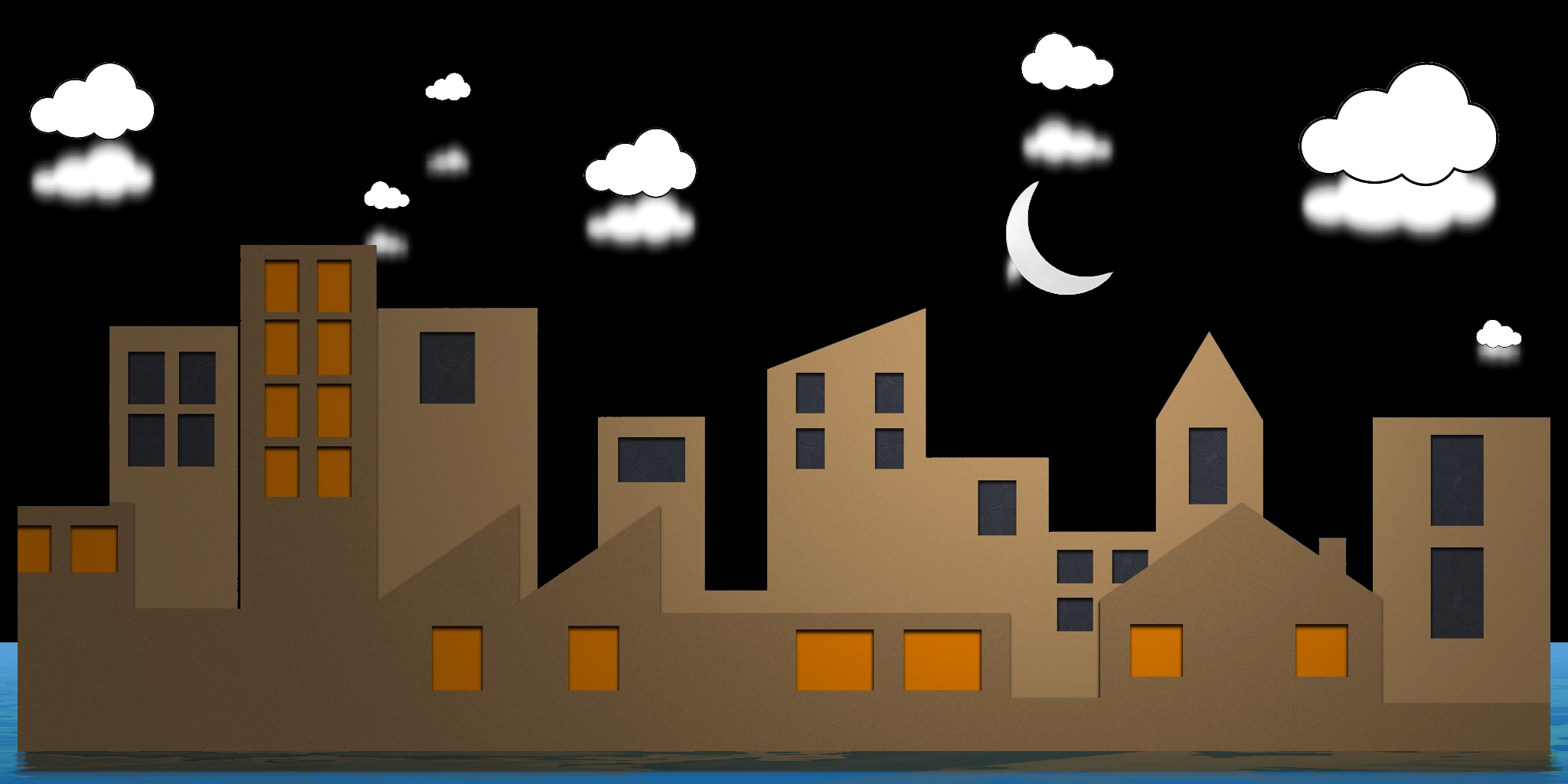 R! Cardboard Houses