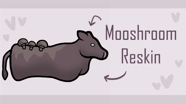 [Double Bee] Mooshroom Reskin