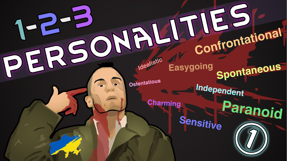 1-2-3 Personalities M1 UA Language