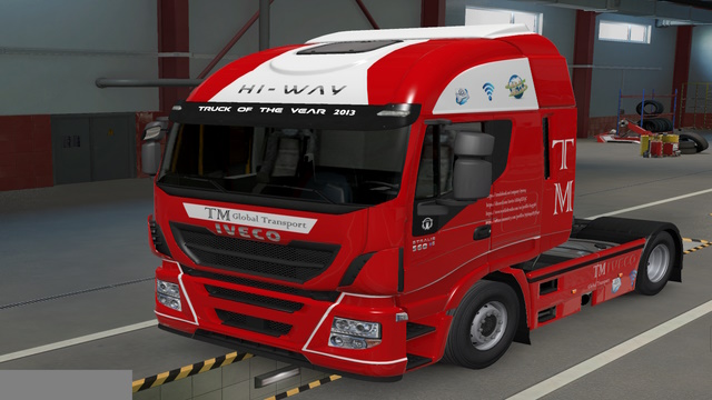 skin cabin IVECO STRALIS HI-WAY by maury79