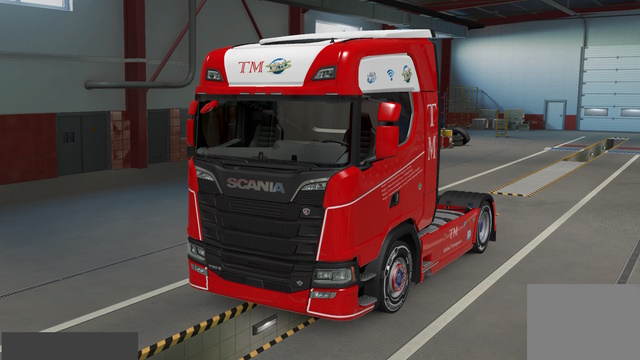 skin new SCANIA S TM Global Transport maury79