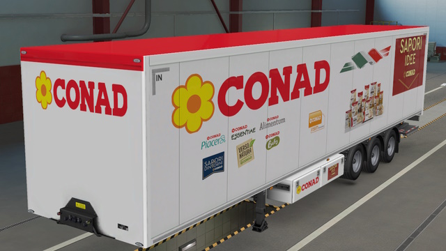 skin trailer CONAD by maury79