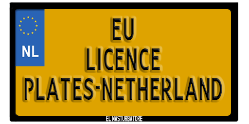 EU Licence Plates - #5 Netherland