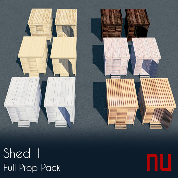 Shed 1 | Full Prop Pack