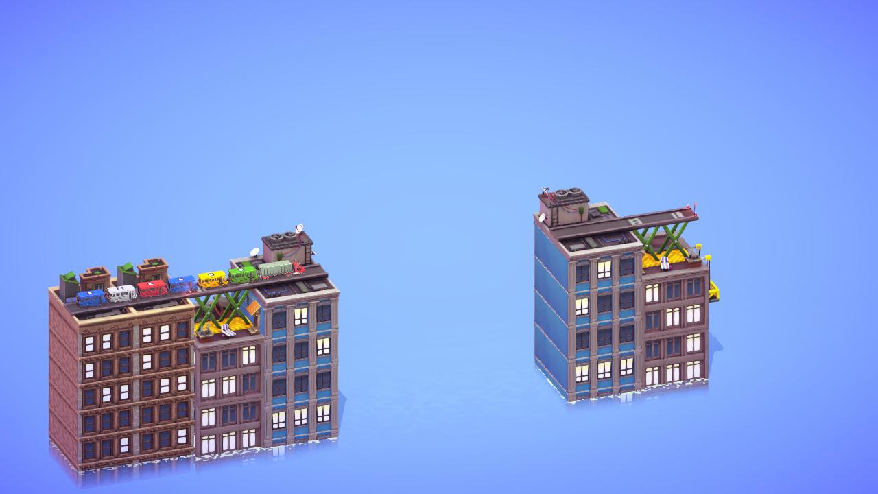 funny train bridge