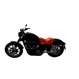 Harley-Davidson motorcycle figurine