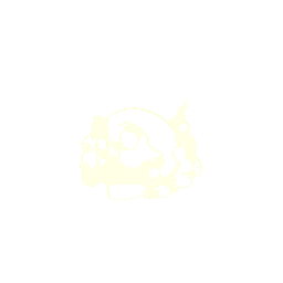 skull neon sign