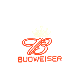 budweiser neon light
