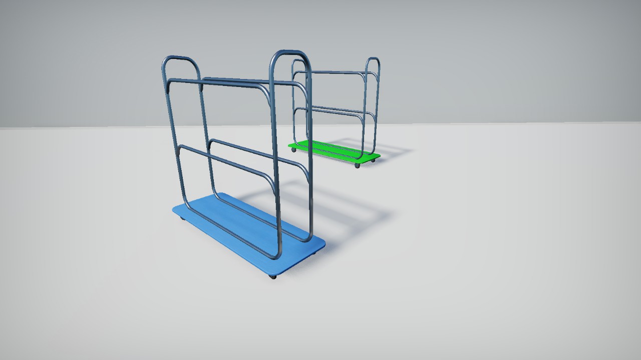 3-Point Challenge Basketball Cart