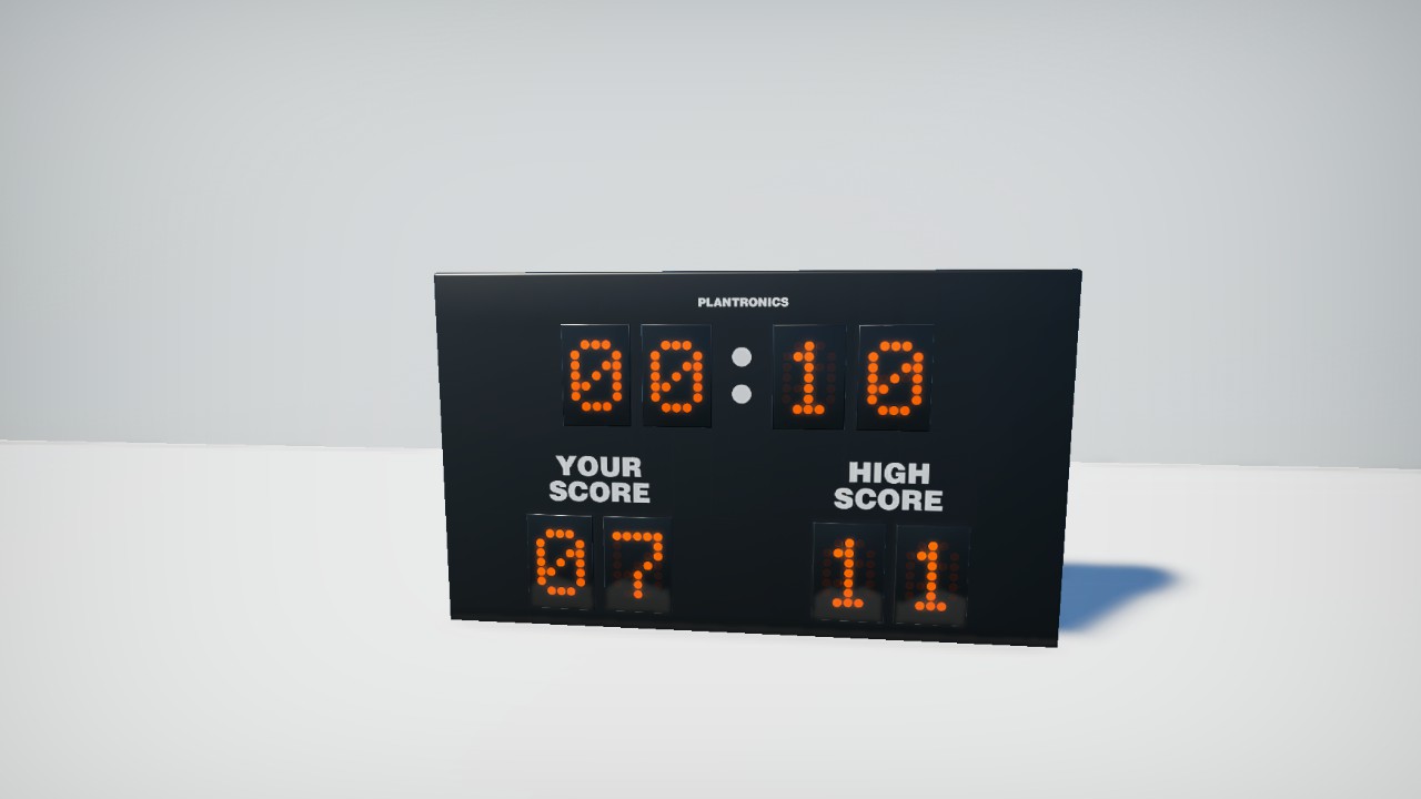 3-Point Challenge Scoreboard