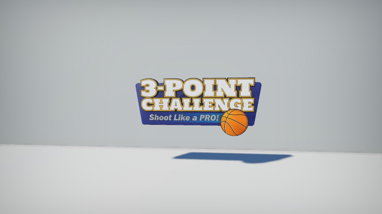 3-Point Challenge Sign 1