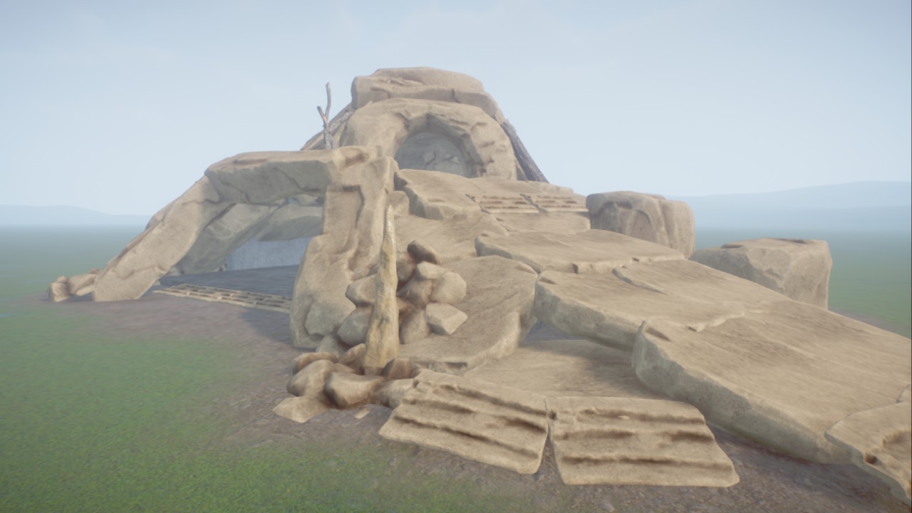 All-Species Functional 2 story Hard Shelter, Natural caves & highly versatile! preview