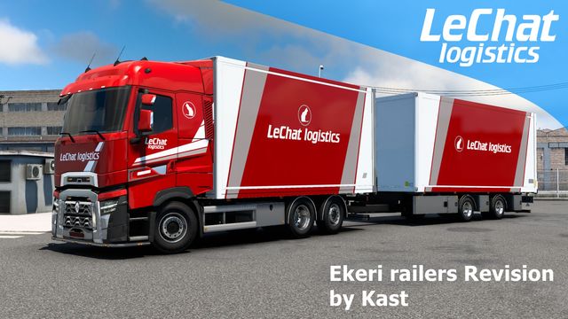 LeChat logistics for Ekeri trailers Revision by Kast [tandem]