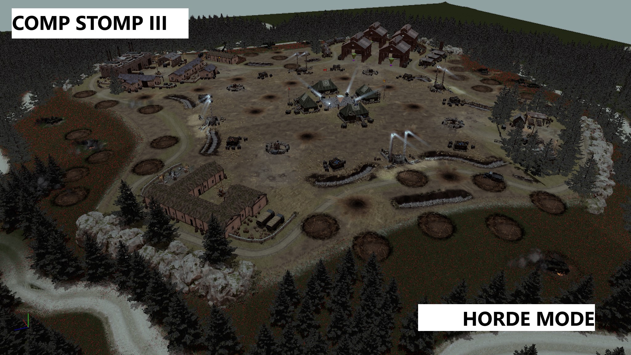 (4) COMP STOMP III - HORDE MODE