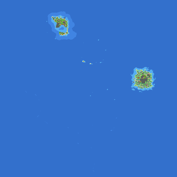 The Mains Of the islands