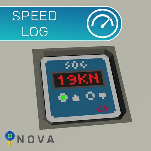 N O V A Speed log  indicator