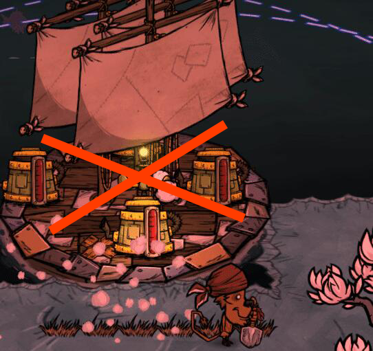 Bug Fixes for Boat – Don't Starve Together Mod