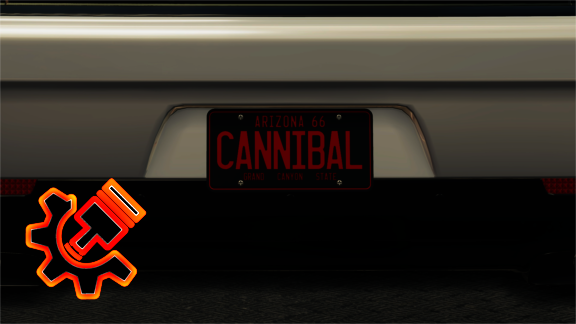 [PLATE] Arizona CANNIBAL License Plate