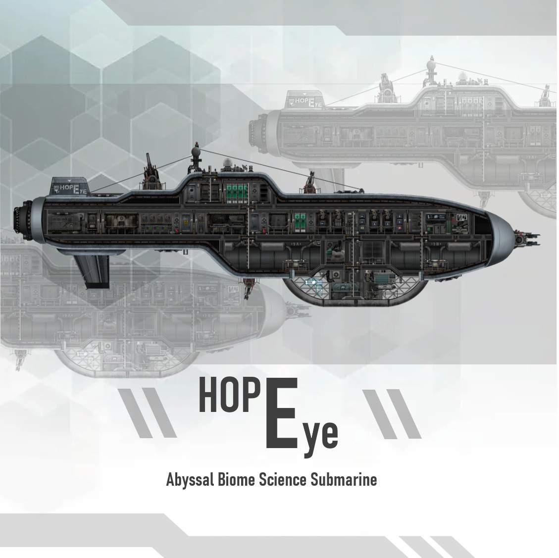 "Hopeye" Class Abyssal Biome Science Submarine