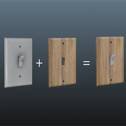 Light switch Cover Antique