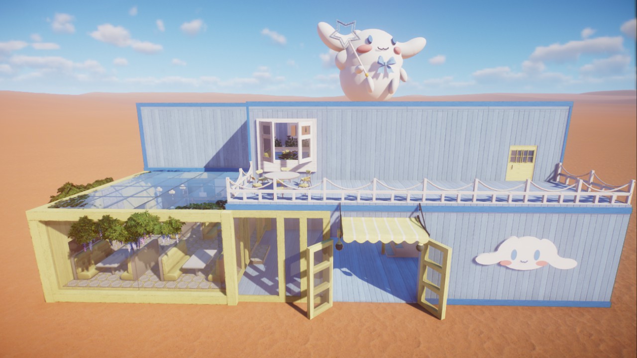 Cinnamoroll restaurant 玉桂狗餐厅2