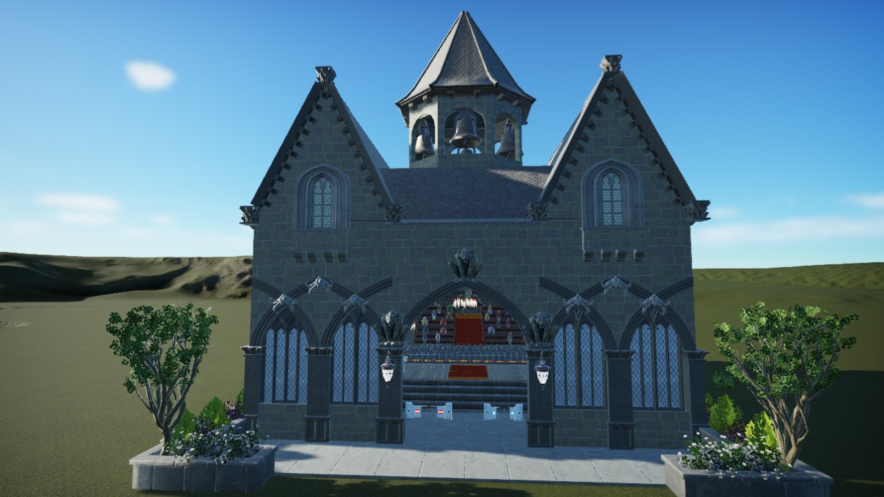 The curse  of  the  abby  from Grathem