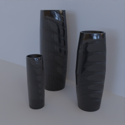 dlX - Vase Set (dark)