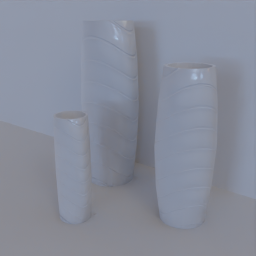 dlX - Big Vase Set (white)