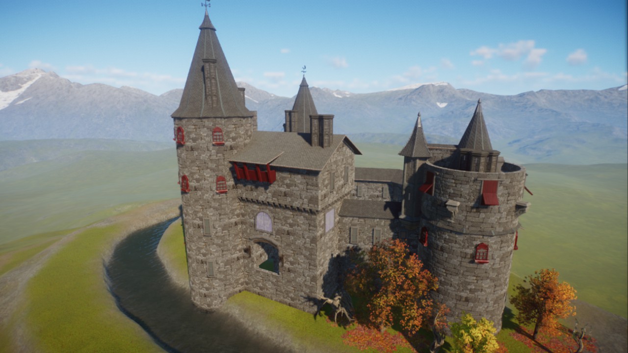 Fairytale Castle Entrance